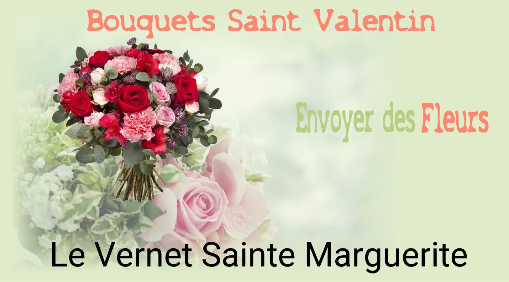 Roses de Saint-Valentin livrées à Le Vernet-Sainte-Marguerite